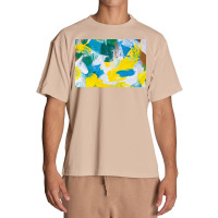 Yellow Paint Textured Urban Heavy T-shirt | Artistshot