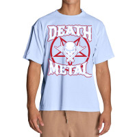 Death Metal Skull Rock Music Nihilism Pentagram Design Urban Heavy T-shirt | Artistshot