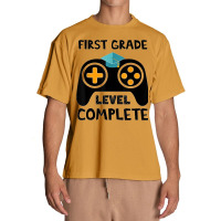 Funny First Grade Level Complete 2022 Last Day End Of School Urban Heavy T-shirt | Artistshot