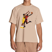 Terrence Ross Dunk On Kenneth Faried Gift Urban Heavy T-shirt | Artistshot