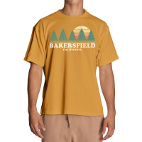 Bakersfield Ca Vintage Throwback Retro 70s Urban Heavy T-shirt | Artistshot