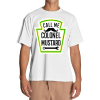 Colonel Mustard Funny Halloween Mustard Costume Urban Heavy T-shirt | Artistshot