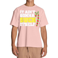 It Aint Gonna Suck Itself Itself Christmas Candy Cane Urban Heavy T-shirt | Artistshot