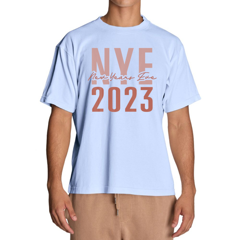 New Years Eve Nye 2023 Matching Happy New Year Party Urban Heavy T-shirt | Artistshot