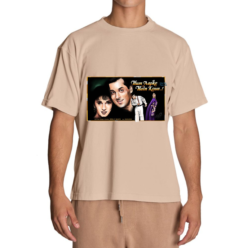 Hum Aapke Hain Koun Art Painting Urban Heavy T-shirt by Crews Micki | Artistshot