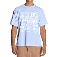 Art Teacher T Shirt - Multitasking Certified Job Gift Item Tee Urban Heavy T-shirt | Artistshot