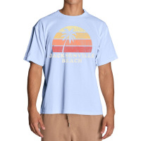 Jacksonville Beach Fl Vintage 70s Retro Throwback Urban Heavy T-shirt | Artistshot