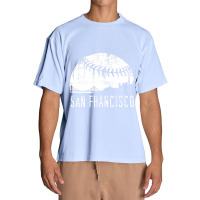 Limited Edition Sf City Skyline San Francisco City Baseball Urban Heavy T-shirt | Artistshot