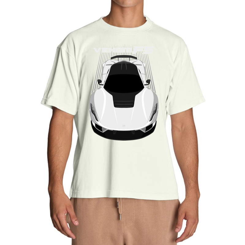 Hennessey Venom F5 White Urban Heavy T-shirt by GeorgieUnsicker | Artistshot