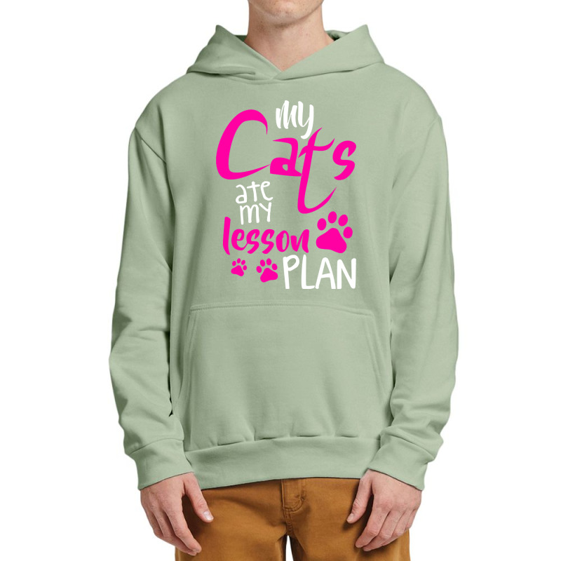 My Cats Ate My Lesson Plan Urban Pullover Hoodie by declangreenwood | Artistshot