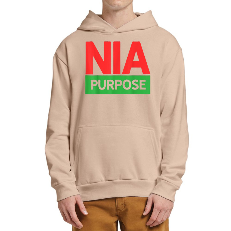 Nia Kwanzaa Purpose Principle Men Women Kids Boys & Girls T Shirt Urban Pullover Hoodie by keishawnredner | Artistshot