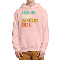 Legend Since January 2021 2nd Birthday Gifts 2 Years Old Boy T Shirt Urban Pullover Hoodie | Artistshot