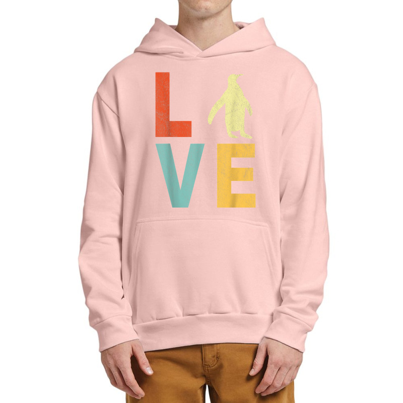 Love Penguin Lover Funny Penguin Quote Retro T Shirt Urban Pullover Hoodie | Artistshot