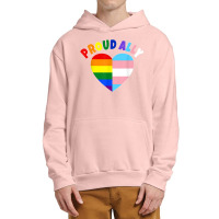 Proud Ally Lgbt Rainbow Heart Tee  Gay Pride Month Urban Pullover Hoodie | Artistshot