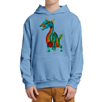 Colorful Chinese Dragon-bzxqh Urban Pullover Hoodie | Artistshot