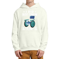 Wheelchair I Did My Own Stunts T Shirt Urban Pullover Hoodie | Artistshot