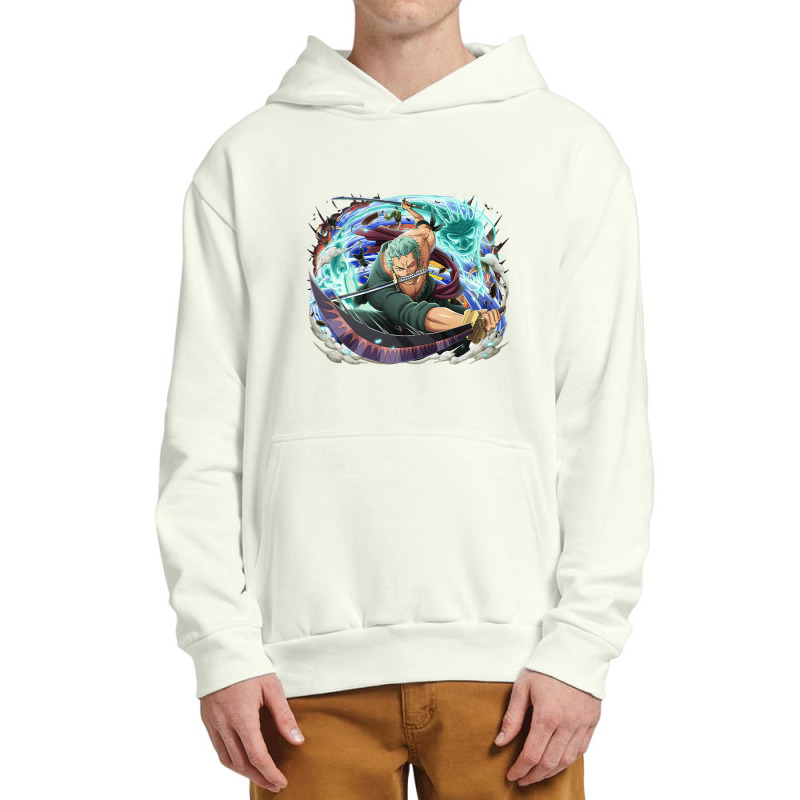 Roronoa Zoro 3 Saber Urban Pullover Hoodie | Artistshot