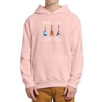 Guitar Player True Love Strings Attached Guitarist Musician Urban Pullover Hoodie | Artistshot