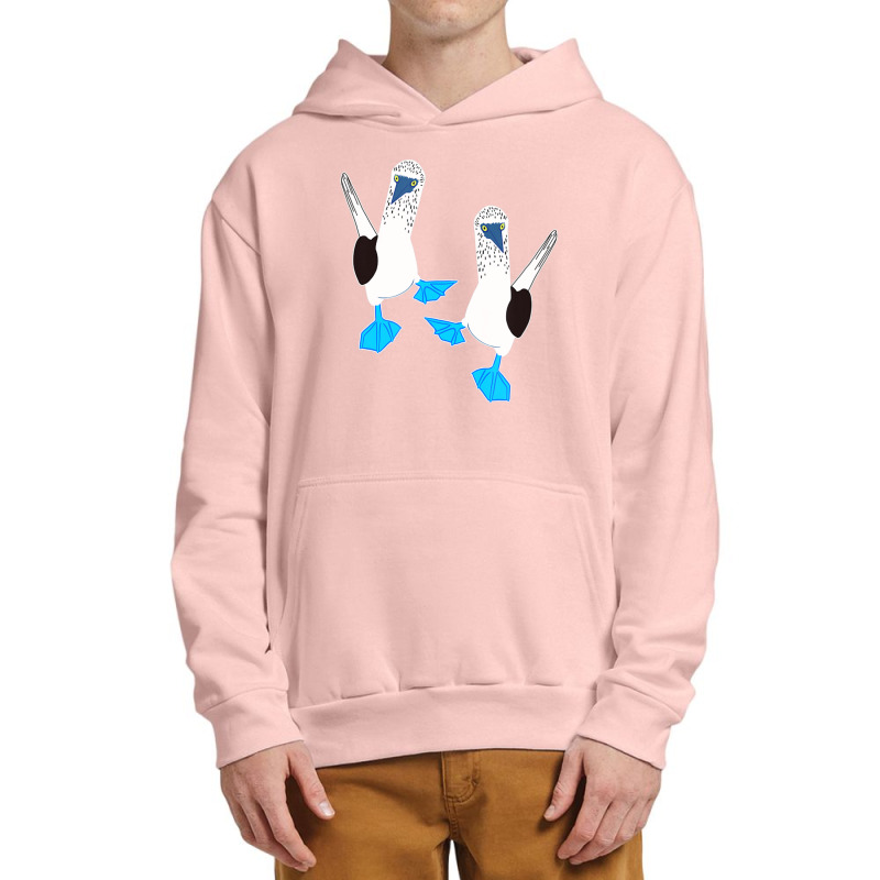 Cute Pair Of Blue-footed Boobies Urban Pullover Hoodie by Min09 | Artistshot