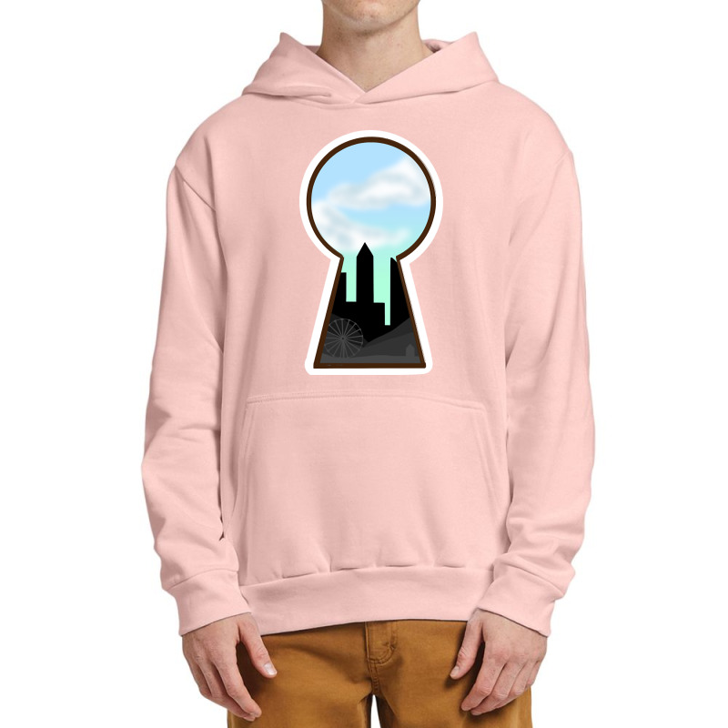 Keyhole Silhouette Urban Pullover Hoodie by lykhongduong9enev3 | Artistshot