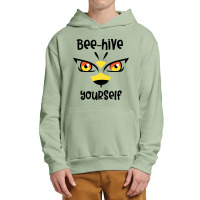 Bee Hive Yourself - Funny Bee - Beekeepers Urban Pullover Hoodie | Artistshot