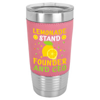 Lemonade Stand Founder And Ceo Premium T Shirt Leatherette Tumbler | Artistshot