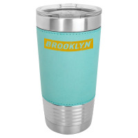 Brooklyn Gold Leatherette Tumbler | Artistshot