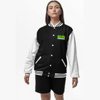 Retro Green Keyboard Synthesiser - Glitchy Mix Bomber Jacket | Artistshot