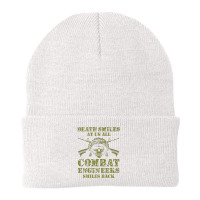 Combat Engineer Smiles Usa Military Sapper Premium Beanie | Artistshot