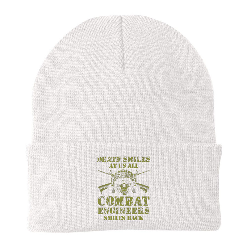 Combat Engineer Smiles Usa Military Sapper Premium Beanie by DeonnaPerry | Artistshot