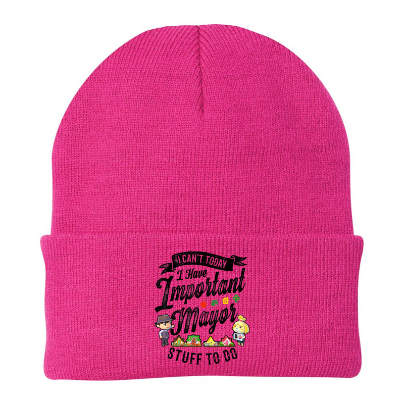 Animal Crossing Important Mayor Stuff Beanie by cm-arts | Artistshot