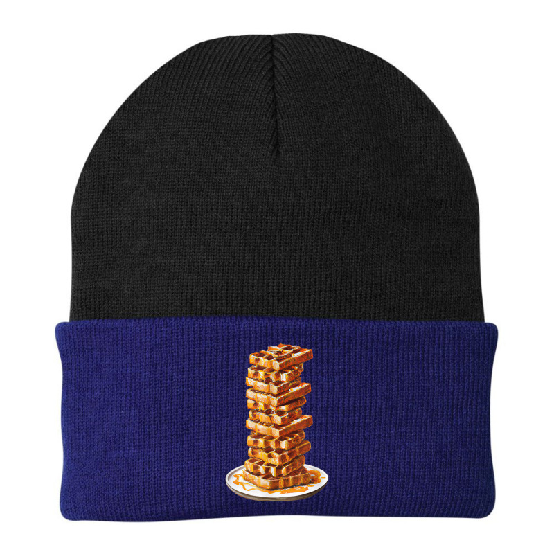 Tall Stack Of Waffles And Syrup Beanie by Outpost | Artistshot