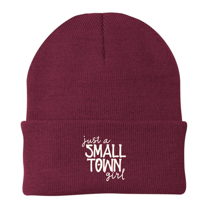 Just A Small Town Girl Casual Country Womens Chic Beanie by cm-arts | Artistshot