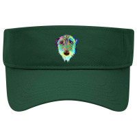 Splash Dog Irish Wolfhound Visor Hat | Artistshot