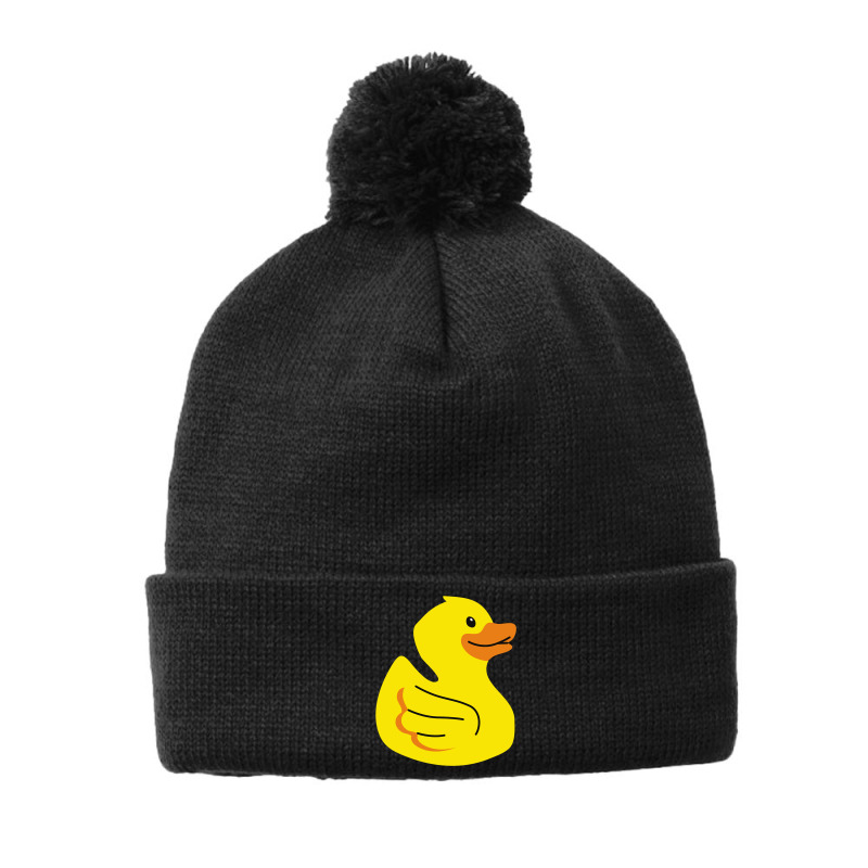 Duck Pom Pom Beanie by cm-arts | Artistshot