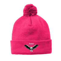 Owl Moving Night Pom Pom Beanie | Artistshot