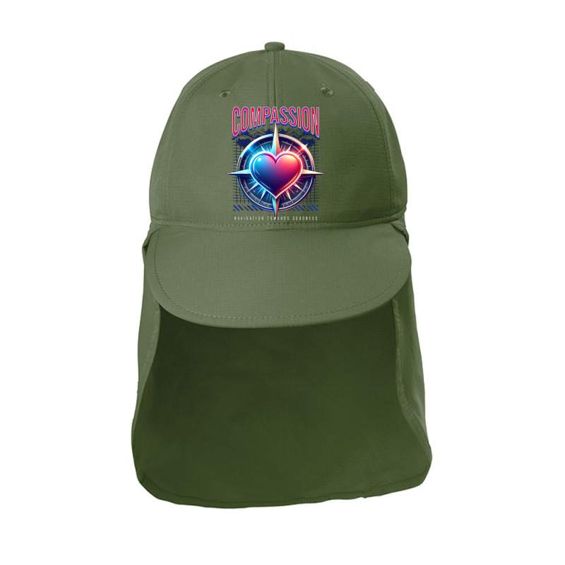 Compassion Navigation Sun Shade Cap by New Nice Shirt | Artistshot