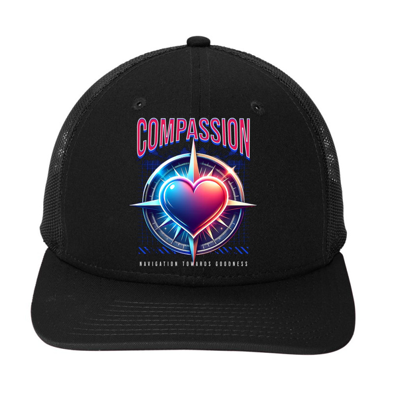 Compassion Navigation Snapback Trucker Cap by New Nice Shirt | Artistshot