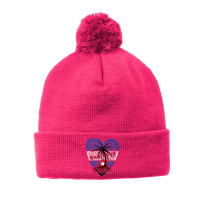 Kuba Eine Liebe Beunruhigte Kubanische Flagge Kubastolz Ich Liebe Kuba Pom Pom Beanie | Artistshot