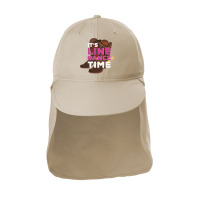 It's Line Dance Time Country Western Line Dancer Boots Hat Sun Shade Cap | Artistshot