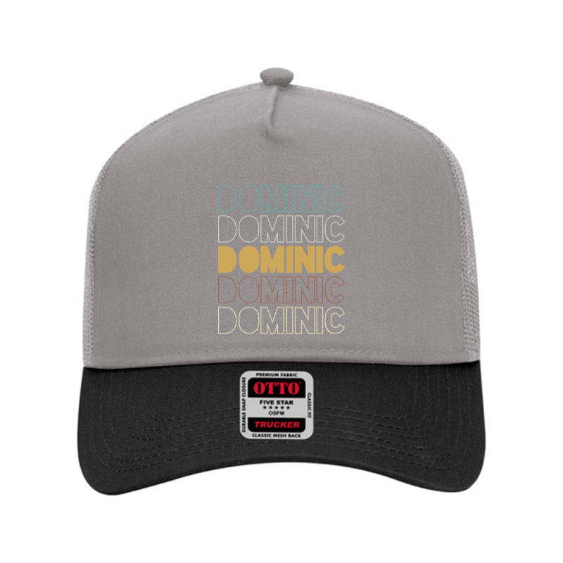 Dominic Dominic Dominic Dominic Dominic Mesh Back Trucker Hat by Topseller | Artistshot