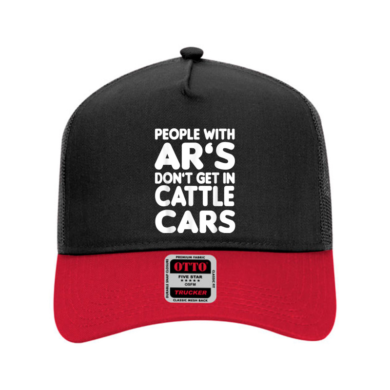 People With Ar's Don'gein Cattle Cars Sarcastic Characters Video Game Mesh Back Trucker Hat by KhalilDesign | Artistshot