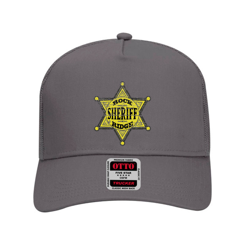 Rock Ridge Sheriff   Blazing Saddles Mesh Back Trucker Hat by arthubnco | Artistshot