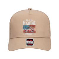 Proud Marine Friend Mesh Back Trucker Hat | Artistshot