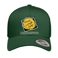 Muh Wage Gap Retro Trucker Cap | Artistshot