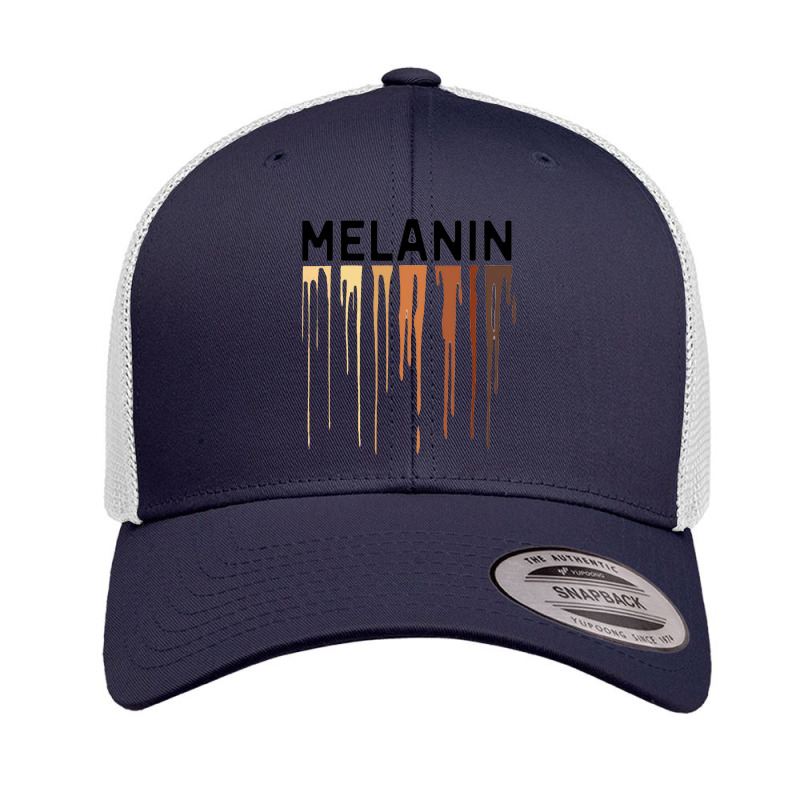 Drippin Melanin Retro Trucker Cap | Artistshot