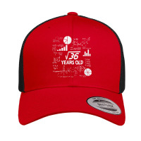 Birthday Square Root Math Problem Fun Calculation 6th T Shirt Retro Trucker Cap | Artistshot