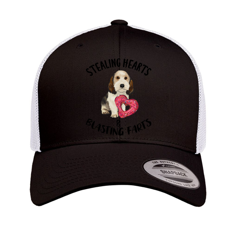 Stealing Hearts Blasting Farts Petit Basset Griffon Vendeen Sweatshirt Retro Trucker Cap by agueron | Artistshot