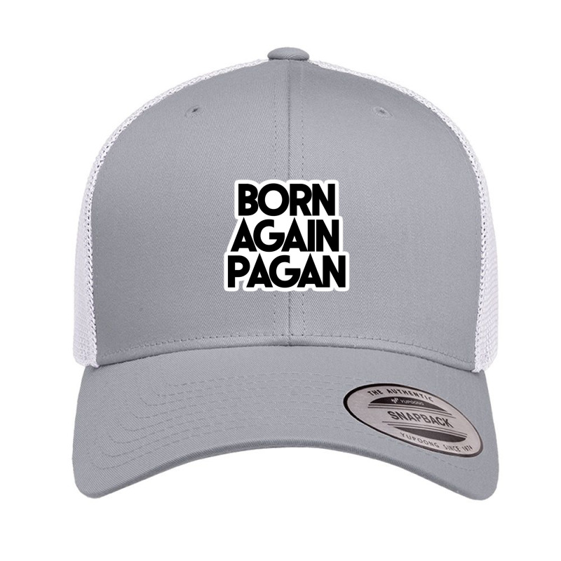 Proud  Pagan   41101350 Retro Trucker Cap by humairaart | Artistshot