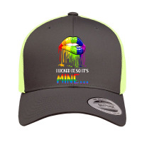 I Licked It So It Mine , Gay Pride Lgbt Retro Trucker Cap | Artistshot